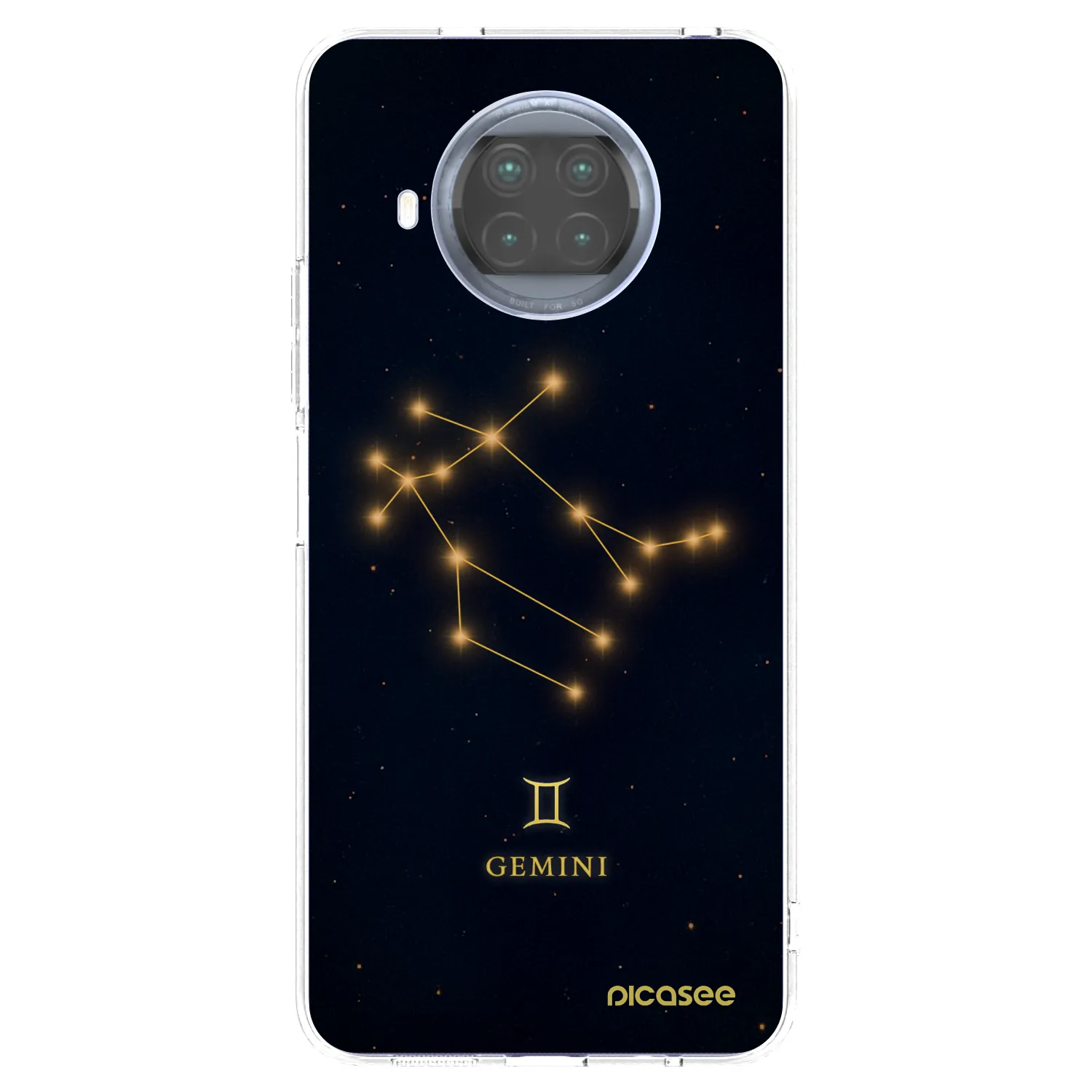 Picasee silikonowe przeźroczyste etui na Xiaomi Mi 10T Lite - GEMINI