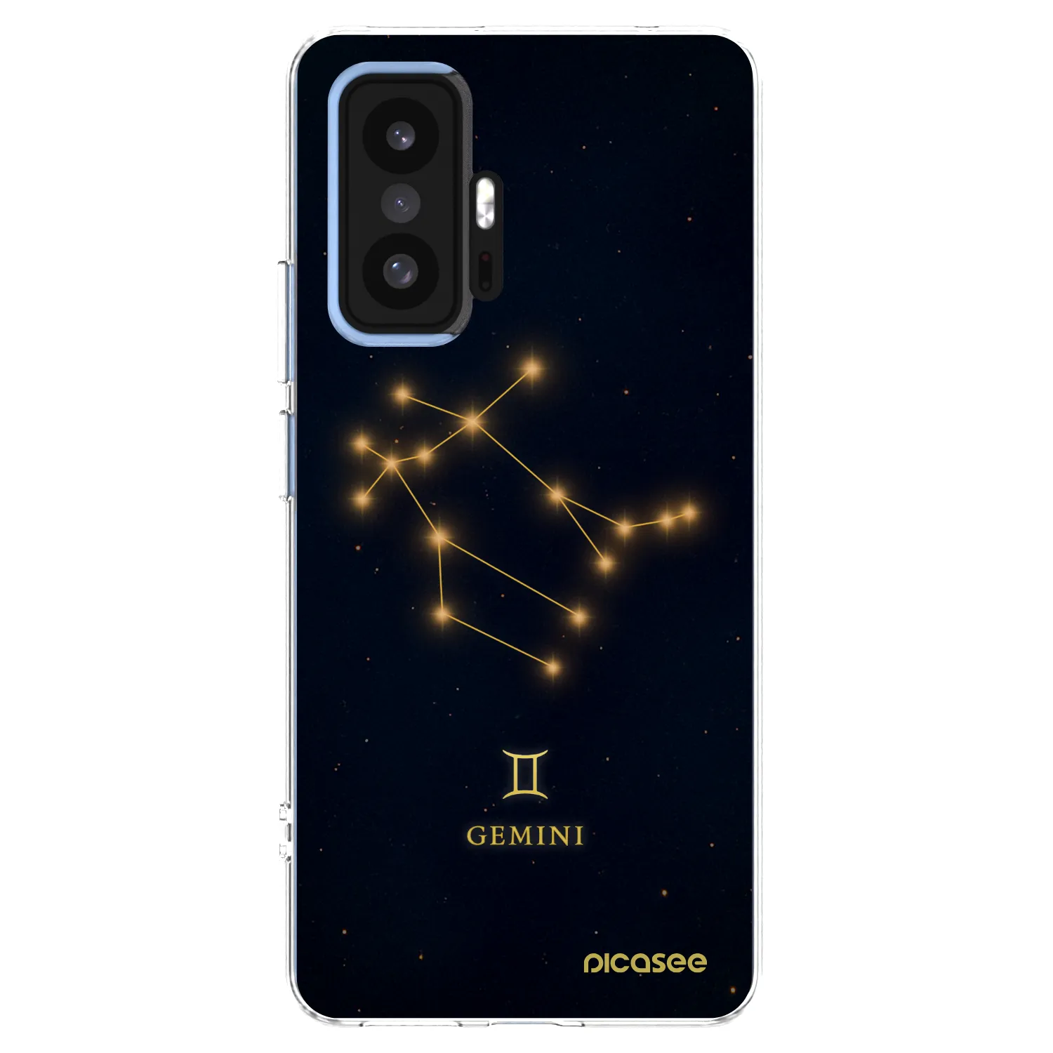 Picasee silikonowe przeźroczyste etui na Xiaomi 11T - GEMINI