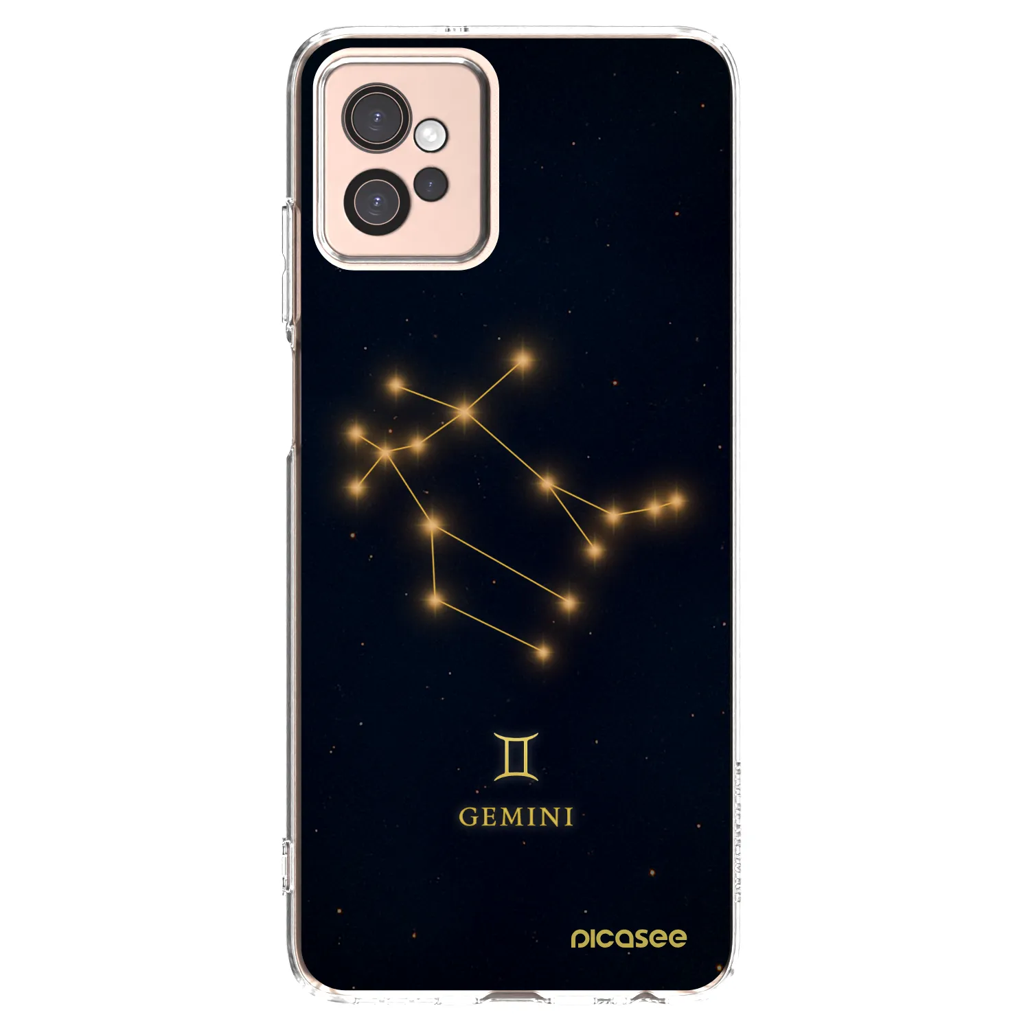 Picasee silikonowe przeźroczyste etui na Motorola Moto G32 - GEMINI