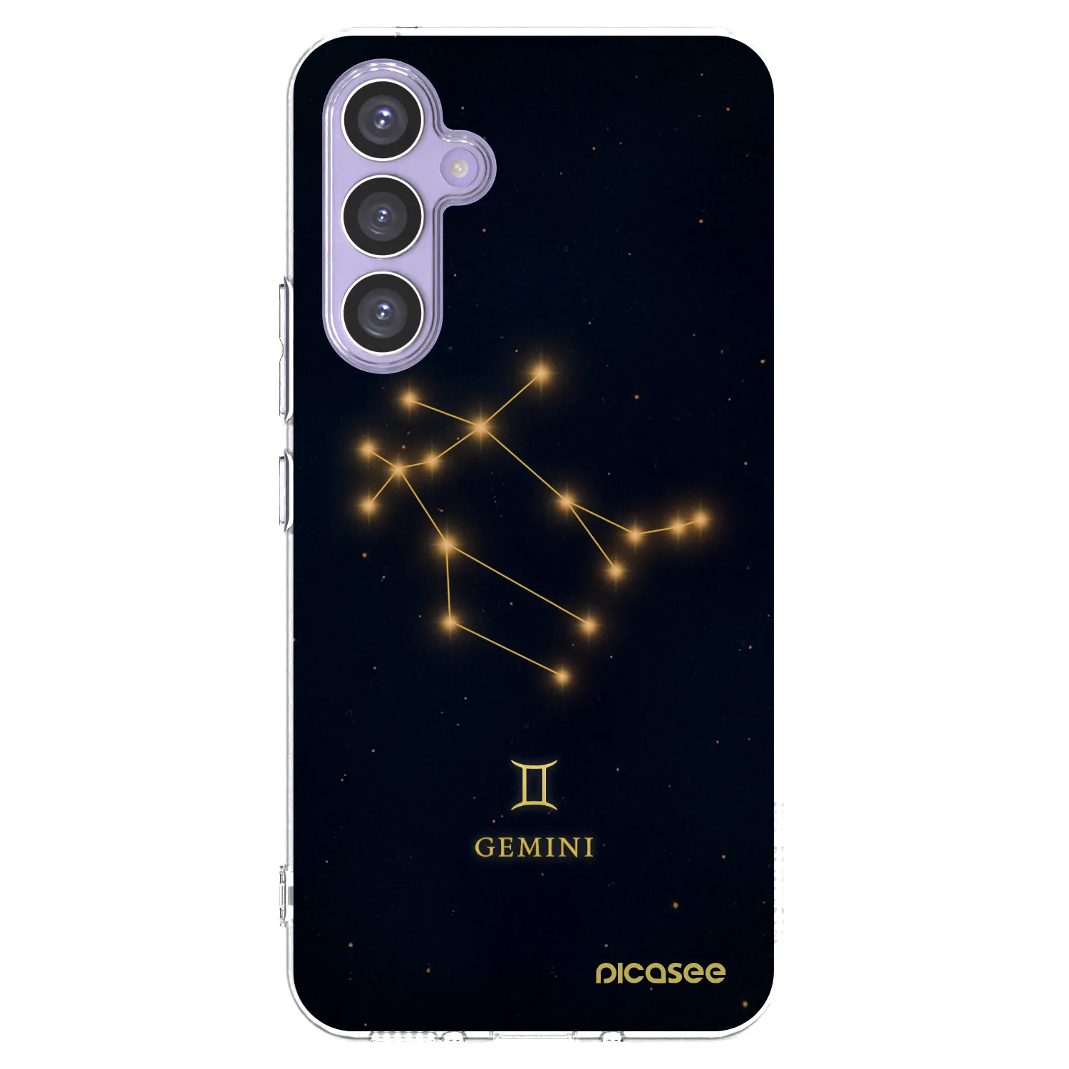 Picasee silikonowe przeźroczyste etui na Samsung Galaxy A54 5G A546B - GEMINI