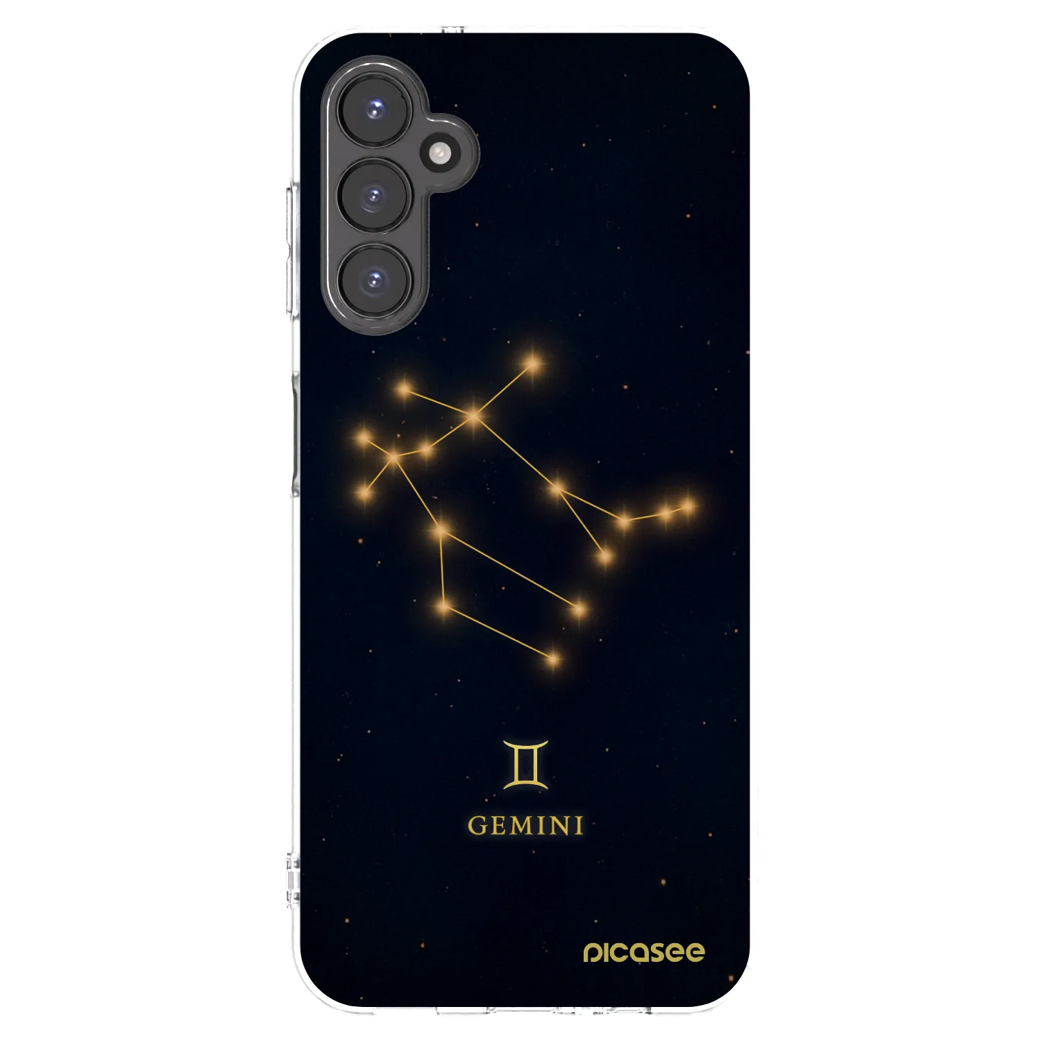 Picasee silikonowe przeźroczyste etui na Samsung Galaxy A14 5G A146P - GEMINI