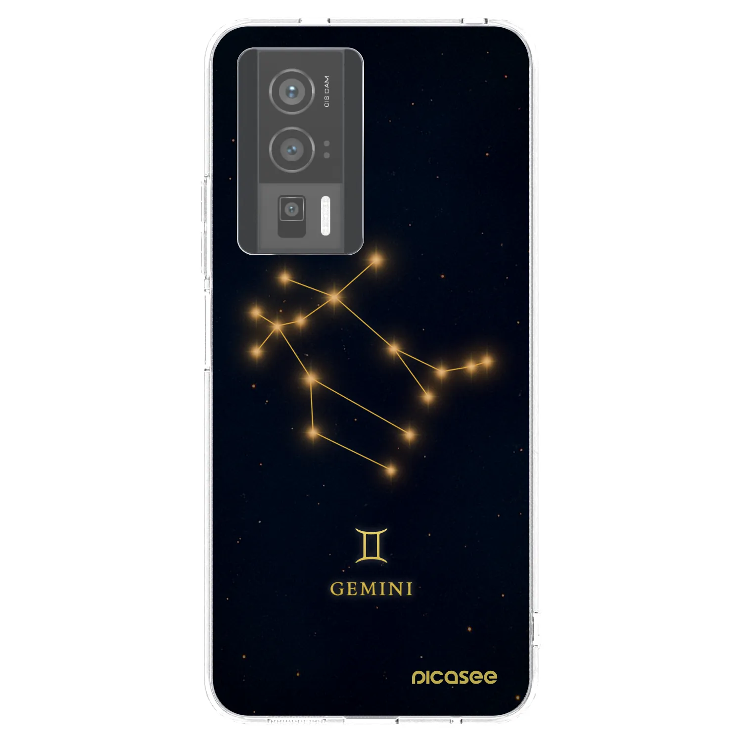 Picasee silikonowe przeźroczyste etui na Xiaomi Poco F5 Pro 5G - GEMINI