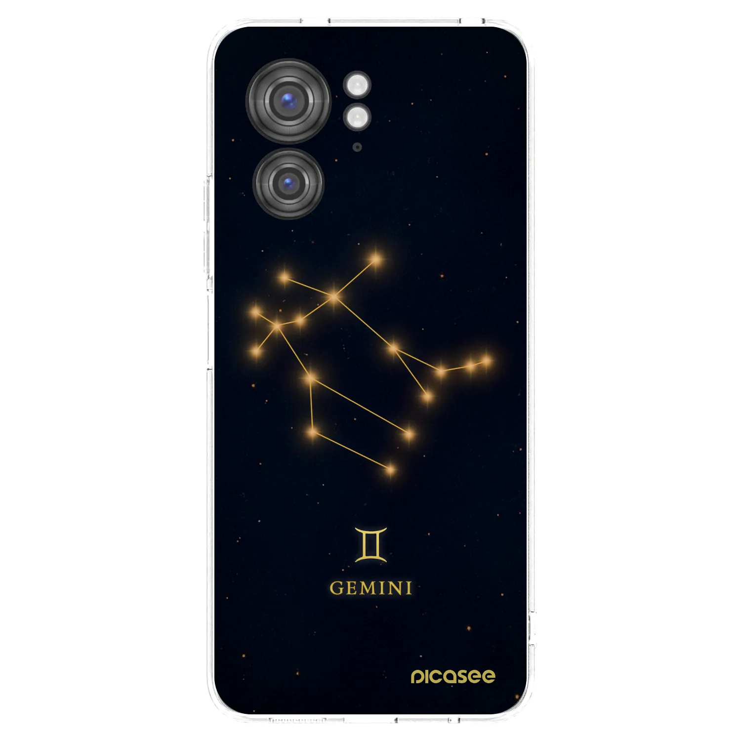 Picasee silikonowe przeźroczyste etui na Motorola Edge 40 - GEMINI