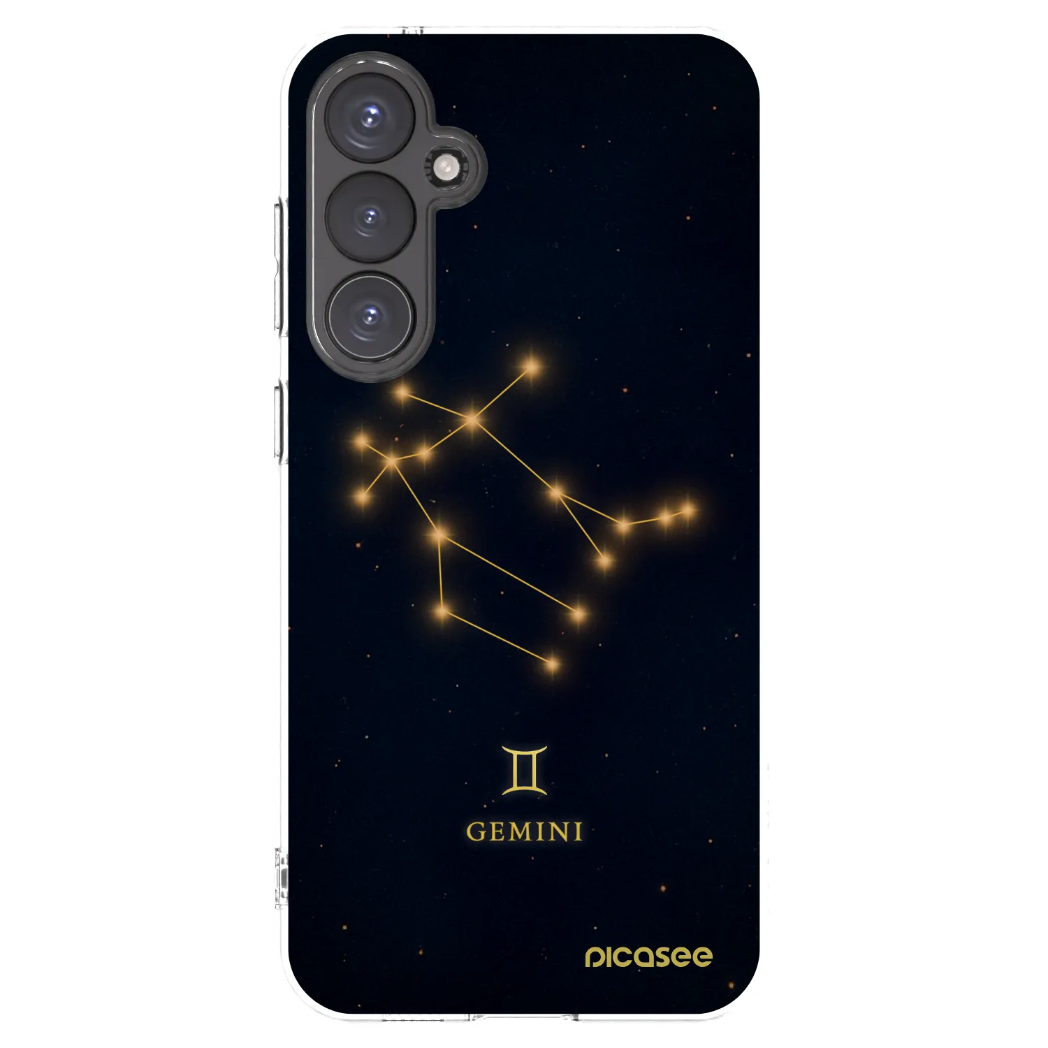 Picasee silikonowe przeźroczyste etui na Samsung Galaxy S23 FE S711B - GEMINI