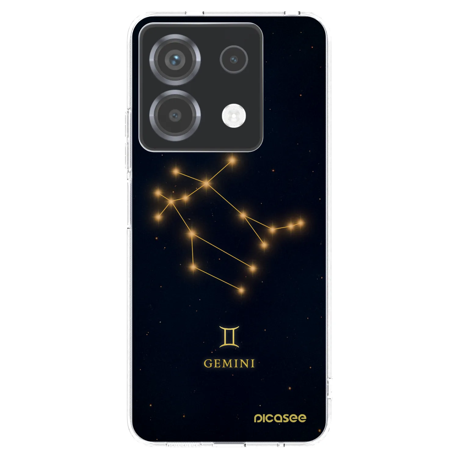 Picasee silikonowe przeźroczyste etui na Xiaomi Poco X6 - GEMINI