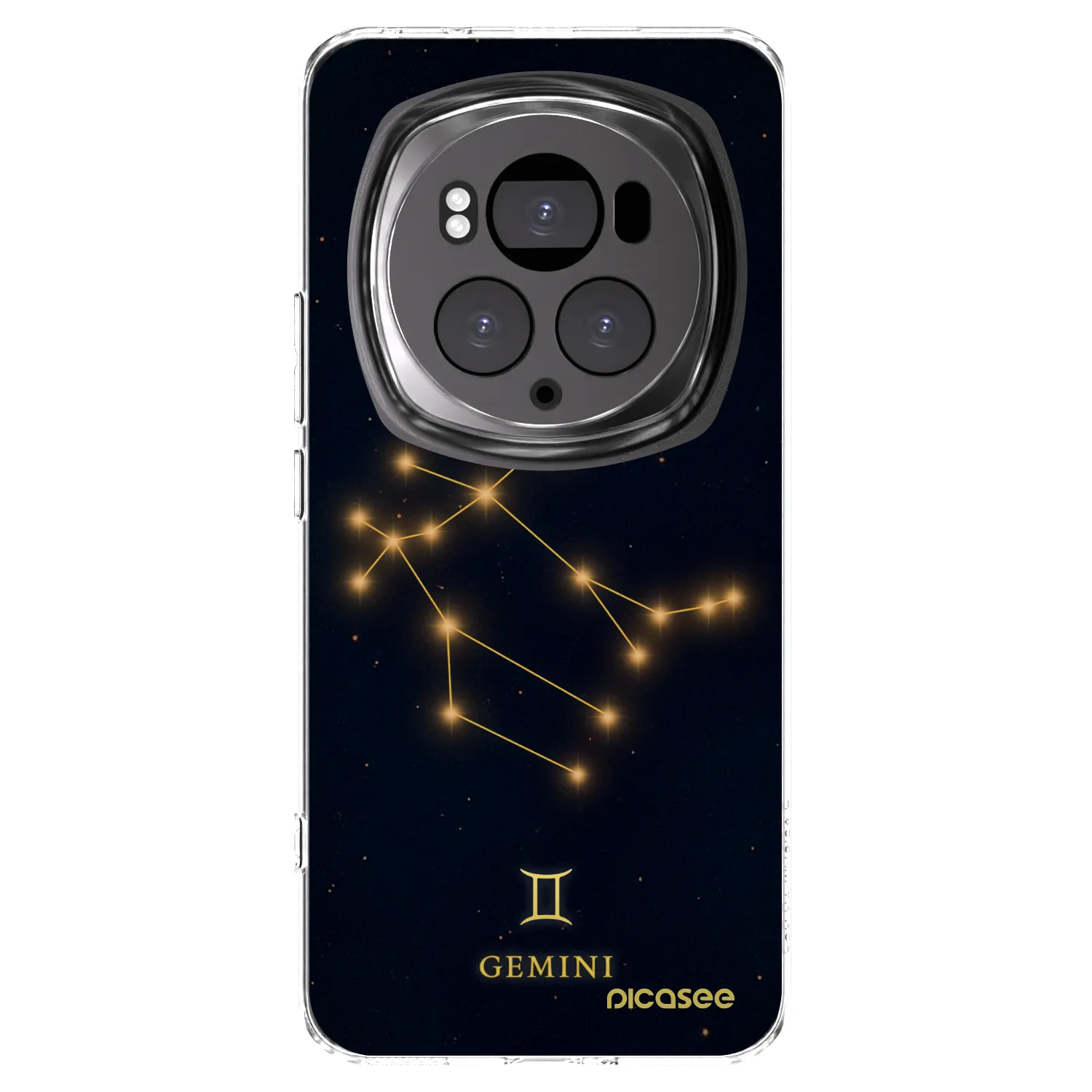 Picasee silikonowe przeźroczyste etui na Honor Magic6 Pro - GEMINI