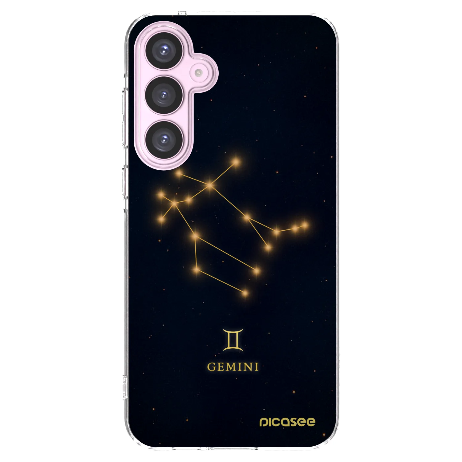 Picasee silikonowe przeźroczyste etui na Samsung Galaxy A55 5G A556B - GEMINI