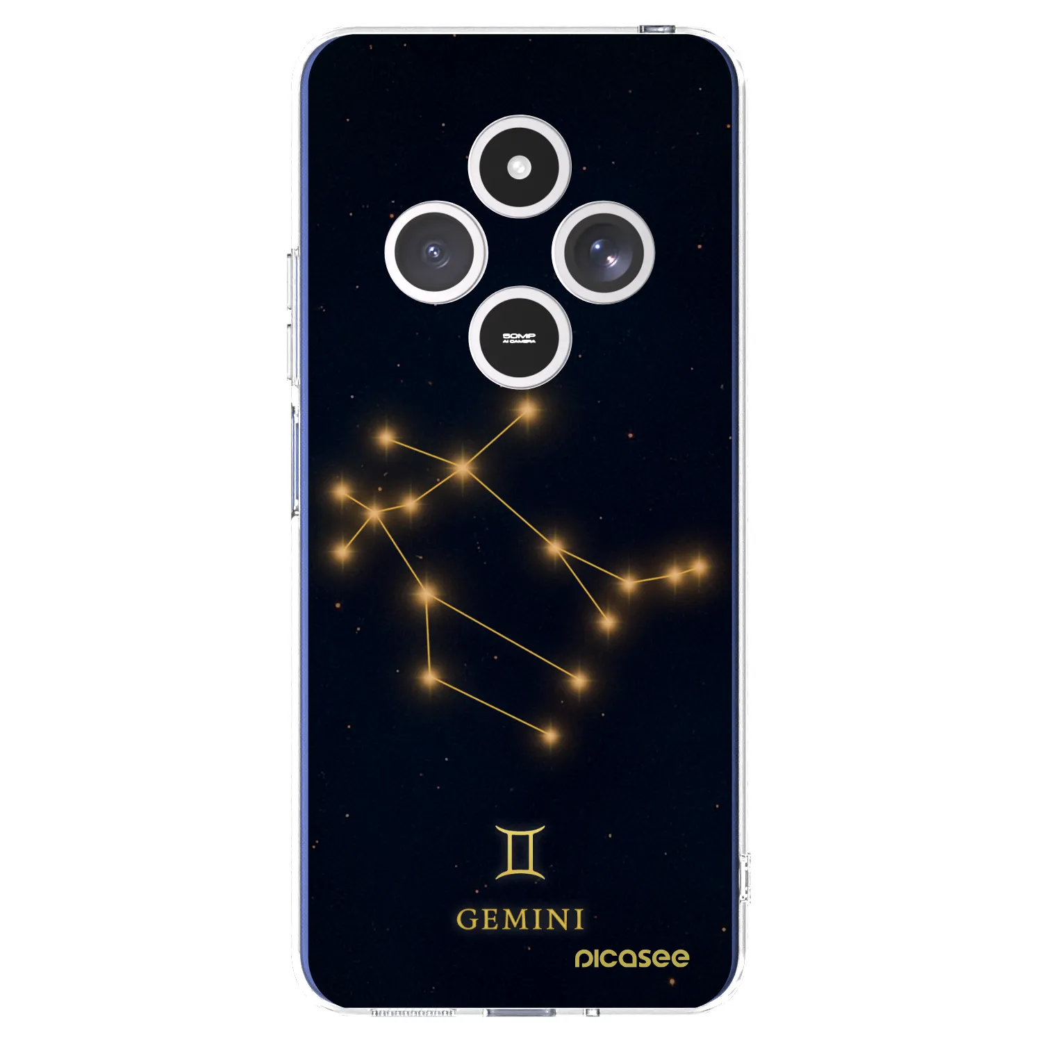 Picasee silikonowe przeźroczyste etui na Xiaomi Redmi 14C - GEMINI