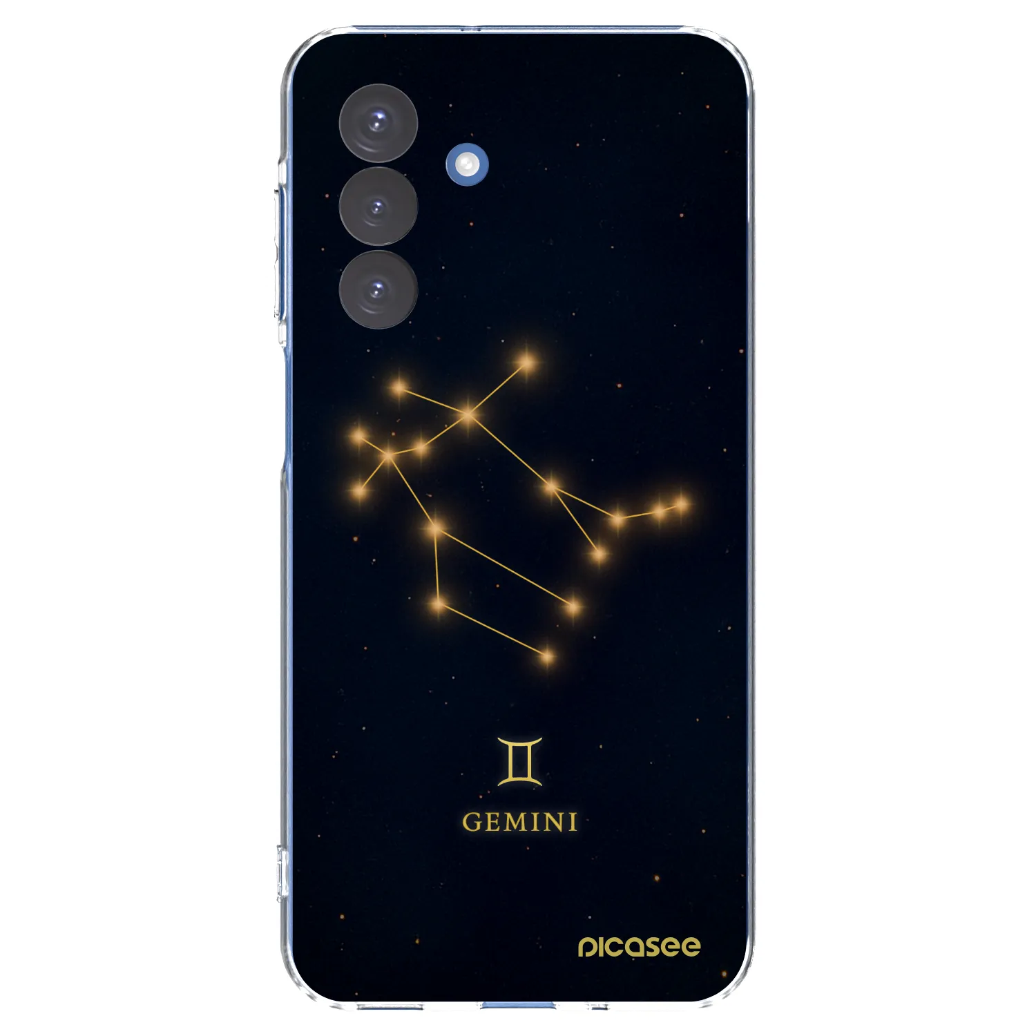 Picasee silikonowe przeźroczyste etui na Samsung Galaxy A17 5G - GEMINI