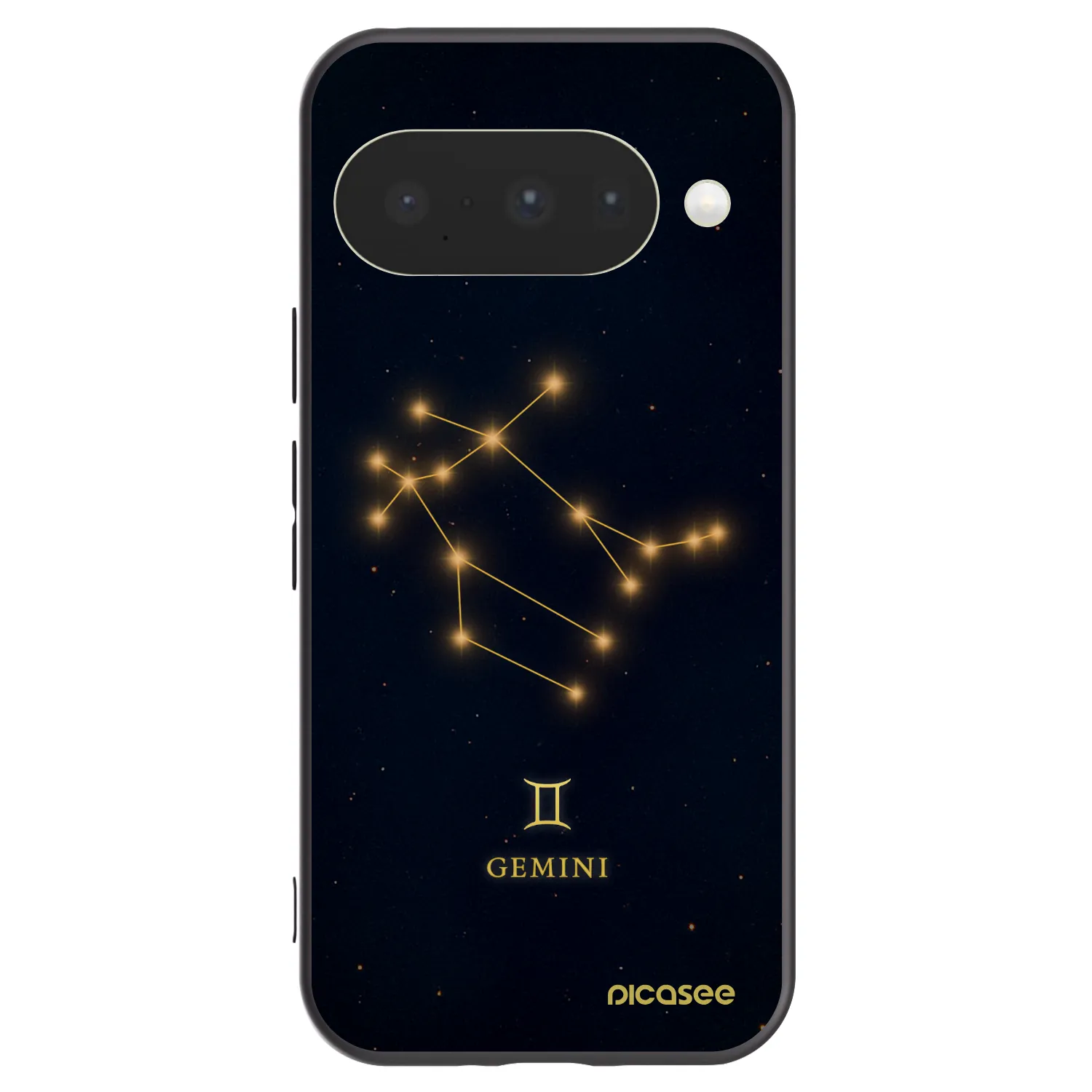 Picasee silikonowe czarne etui na Google Pixel 10 - GEMINI