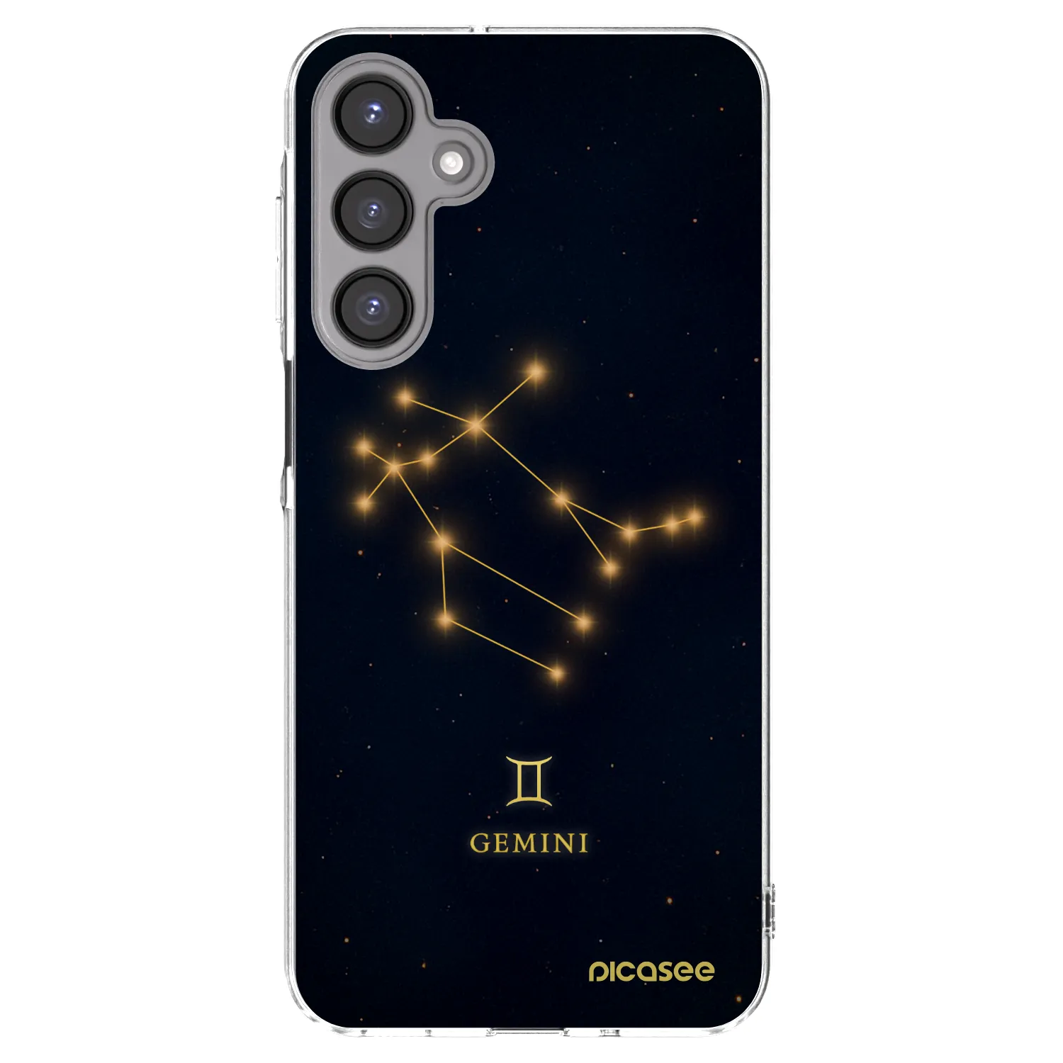 Picasee silikonowe przeźroczyste etui na Samsung Galaxy A16 4G - GEMINI