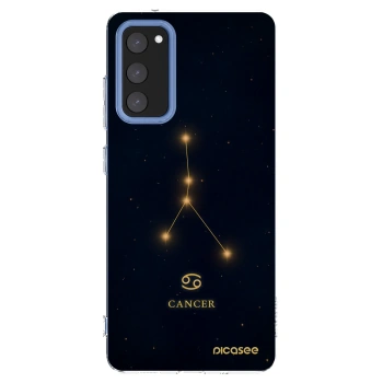 Picasee silikonowe przeźroczyste etui na Samsung Galaxy S20 FE - CANCER