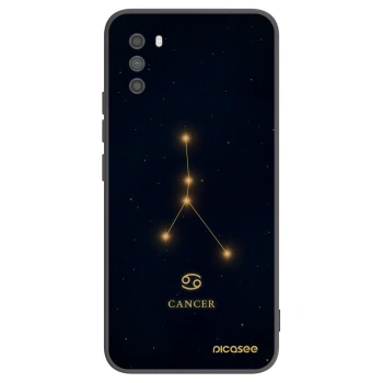 Picasee silikonowe czarne etui na Xiaomi Poco M3 - CANCER