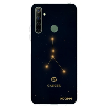 Picasee silikonowe przeźroczyste etui na Realme 6i - CANCER
