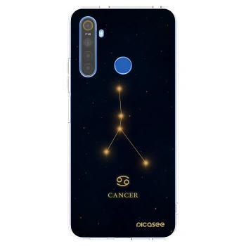 Picasee silikonowe przeźroczyste etui na Realme 5 - CANCER
