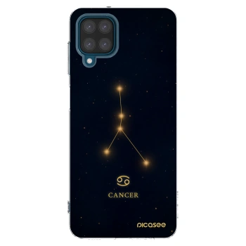 Picasee silikonowe przeźroczyste etui na Samsung Galaxy A12 A125F - CANCER