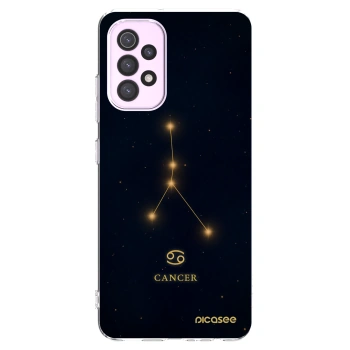Picasee silikonowe przeźroczyste etui na Samsung Galaxy A32 5G A326B - CANCER