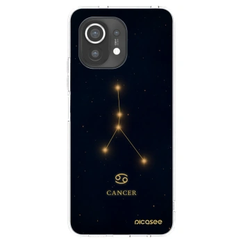Picasee silikonowe przeźroczyste etui na Xiaomi Mi 11 - CANCER