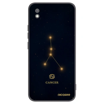 Picasee silikonowe czarne etui na Xiaomi Redmi 9AT - CANCER