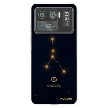 Picasee silikonowe przeźroczyste etui na Xiaomi Mi 11 Ultra - CANCER