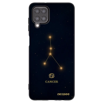 Picasee silikonowe czarne etui na Samsung Galaxy M12 M127F - CANCER
