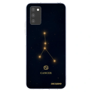 Picasee silikonowe przeźroczyste etui na Samsung Galaxy A02s A025G - CANCER