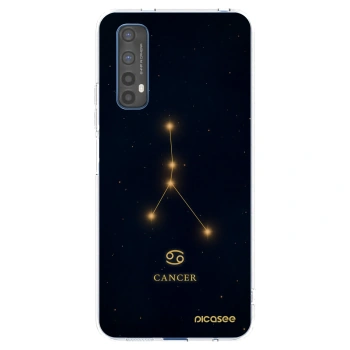 Picasee silikonowe przeźroczyste etui na Realme 7 - CANCER