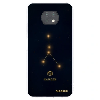 Picasee silikonowe przeźroczyste etui na Xiaomi Redmi Note 9T - CANCER
