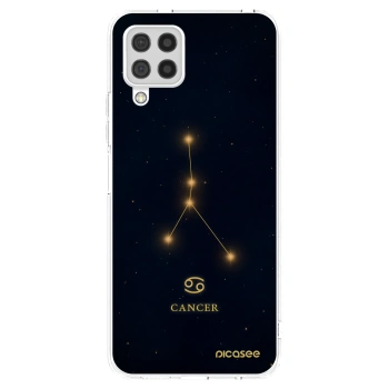 Picasee silikonowe przeźroczyste etui na Samsung Galaxy A22 A225F 4G - CANCER