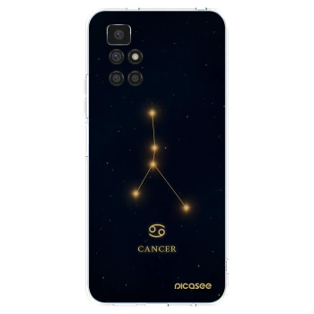 Picasee silikonowe przeźroczyste etui na Xiaomi Redmi 10 - CANCER