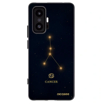 Picasee silikonowe czarne etui na Xiaomi 11T - CANCER