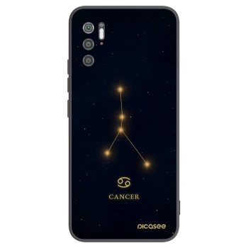 Picasee silikonowe czarne etui na Xiaomi Poco M3 Pro 5G - CANCER