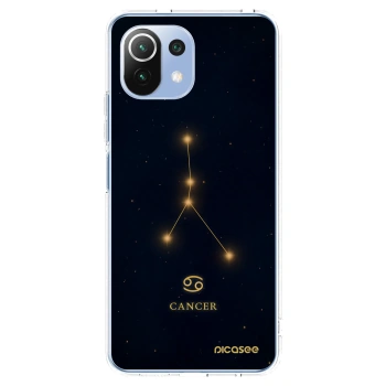 Picasee silikonowe przeźroczyste etui na Xiaomi 11 Lite 5G NE - CANCER