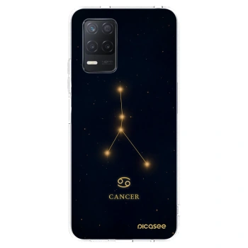 Picasee silikonowe przeźroczyste etui na Realme 8 5G - CANCER