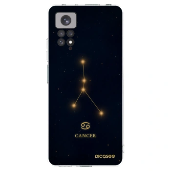 Picasee silikonowe przeźroczyste etui na Xiaomi Redmi Note 11S 4G - CANCER