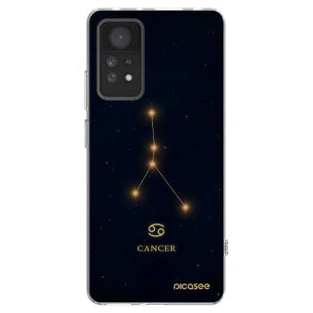 Picasee silikonowe przeźroczyste etui na Xiaomi Redmi Note 11 Pro 5G - CANCER