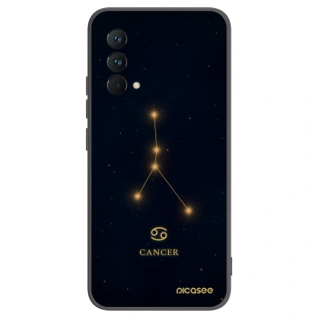 Picasee silikonowe czarne etui na Realme GT Master Edition 5G - CANCER