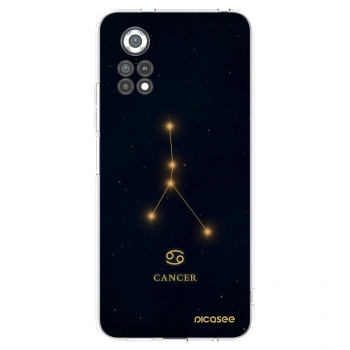 Picasee silikonowe przeźroczyste etui na Xiaomi Poco X4 Pro 5G - CANCER