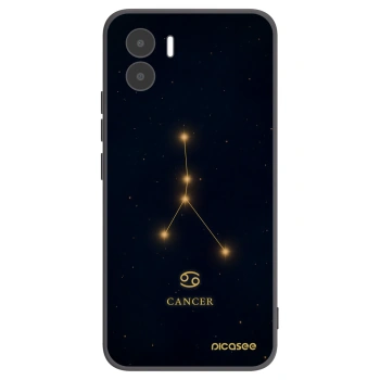 Picasee silikonowe czarne etui na Xiaomi Redmi A1 - CANCER