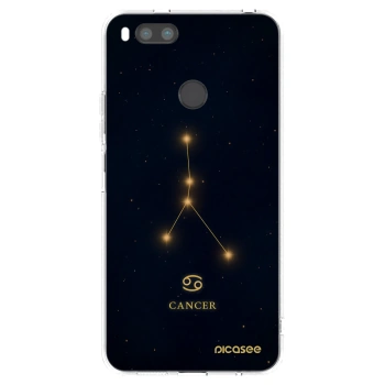 Picasee silikonowe przeźroczyste etui na Xiaomi Redmi A1 - CANCER
