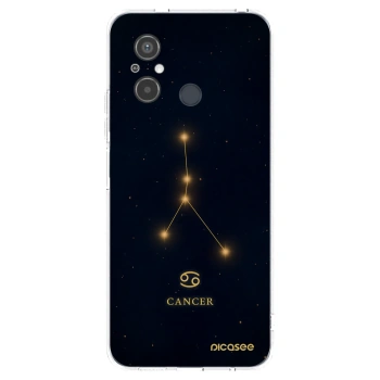 Picasee silikonowe przeźroczyste etui na Xiaomi Redmi 12C - CANCER