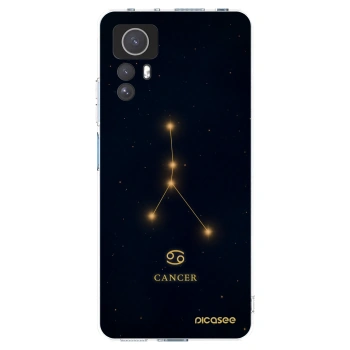 Picasee silikonowe przeźroczyste etui na Xiaomi Redmi Note 12S - CANCER