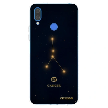 Picasee silikonowe przeźroczyste etui na Huawei Nova 3i - CANCER