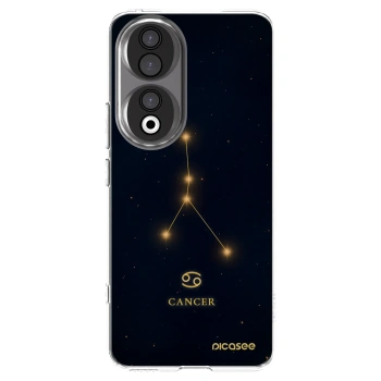 Picasee silikonowe przeźroczyste etui na Honor 90 5G - CANCER