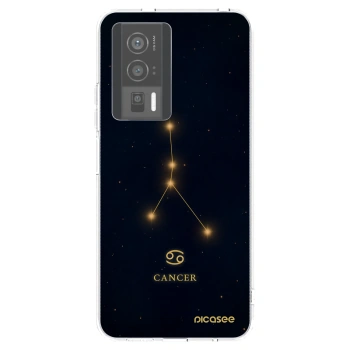 Picasee silikonowe przeźroczyste etui na Xiaomi Poco F5 Pro 5G - CANCER