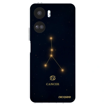 Picasee silikonowe przeźroczyste etui na Honor 90 Lite 5G - CANCER