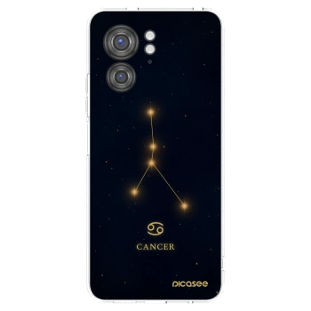 Picasee silikonowe przeźroczyste etui na Motorola Edge 40 - CANCER