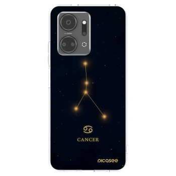 Picasee silikonowe przeźroczyste etui na Honor X7a - CANCER