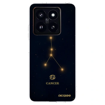 Picasee silikonowe przeźroczyste etui na Xiaomi 14 Pro - CANCER