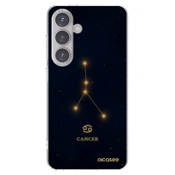 Picasee silikonowe przeźroczyste etui na Samsung Galaxy S24 S921B 5G - CANCER